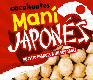 CACAHUATES MANI JAPONES ROASTED PEANUTSWITH SOY SAUCE logo