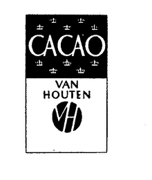 CACAO VAN HOUTEN VH logo