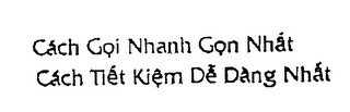 CACH GOI NHANH GON NHAT CACH TIET KIEM DE DANG NHAT logo