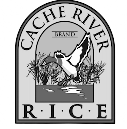 CACHE RIVER RICE BRAND logo