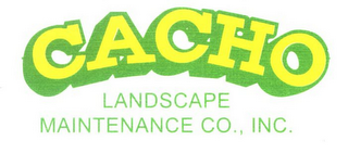 CACHO LANDSCAPE MAINTENANCE CO., INC logo