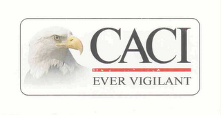 CACI EVER VIGILANT logo