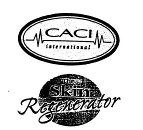 CACI INTERNATIONAL THE SKIN REGENERATOR logo