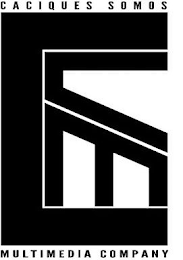 CACIQUES SOMOS CVM MULTIMEDIA COMPANY logo