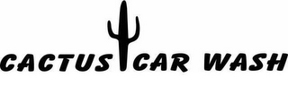 CACTUS CAR WASH logo
