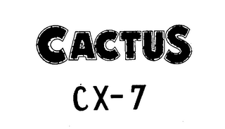 CACTUS CX-7 logo
