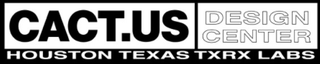 CACT.US DESIGN CENTER HOUSTON TEXAS TXRX LABS logo