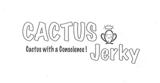 CACTUS JERKEY CACTUS WITH A CONSCIENCE! logo