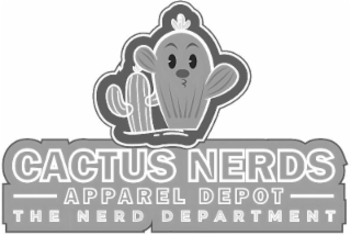 CACTUS NERDS APPAREL DEPOT THE NERD DEPARTMENT logo