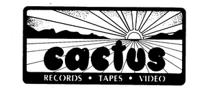 CACTUS RECORDS - TAPES - VIDEO logo