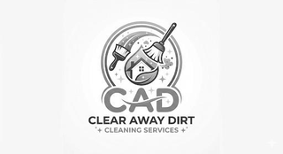 CAD CLEAR AWAY DIRT CLEANING SERVICES logo