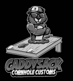 CADDYSACK CORNHOLE CUSTOMS SB logo