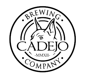CADEJO -MMXII-  · BREWING ·  · COMPANY · logo
