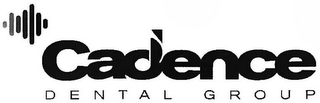 CADENCE DENTAL GROUP logo
