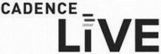 CADENCE LIVE logo