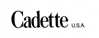 CADETTE U.S.A. logo