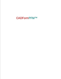 CADFORMPFM logo