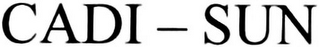 CADI - SUN logo