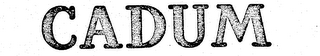CADUM logo