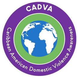 CADVA CARIBBEAN AMERICAN DOMESTIC VIOLENCE AWARENESS logo
