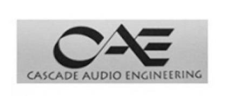 CAE CASCADE AUDIO ENGINEERING logo