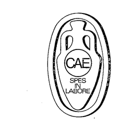 CAE SPES IN LABORE logo