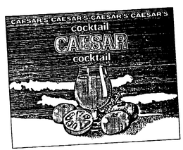 CAESAR'S CAESAR'S CAESAR'S CAESAR'S COCKTAIL CAESAR COCKTAIL logo