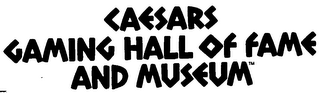 CAESARS GAMING HALL OF FAME AND MUSEUM logo