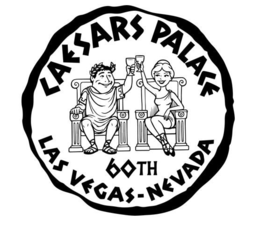 CAESARS PALACE 60TH LAS VEGAS-NEVADA logo