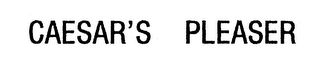 CAESAR'S PLEASER logo