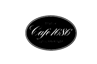 CAFE 1686 FRANCE CAFE COMMEMORATIF logo