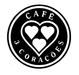 CAFE 3 CORACOES logo