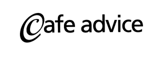 CAFE ADVICE logo