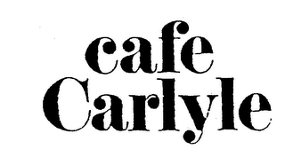 CAFE CARLYLE logo
