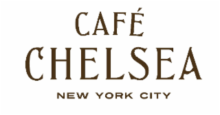 CAFE CHELSEA NEW YORK CITY logo