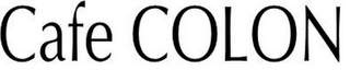 CAFE COLON logo