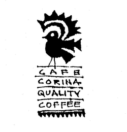 CAFE CORINA QUALITY COFFEE logo