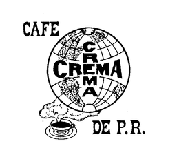 CAFE CREMA DE P.R. logo