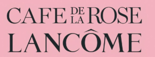 CAFE DE LA ROSE LANCÔME logo