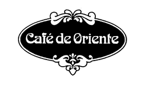 CAFE DE ORIENTE logo