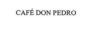 CAFE DON PEDRO logo