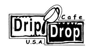 CAFE DRIP DROP U.S.A. logo