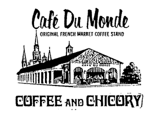 CAFE DU MONDE ORIGINAL FRENCH MARKET COFFEE STAND logo