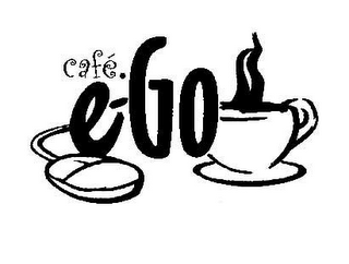 CAFE'. E-GO logo