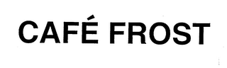 CAFE FROST logo