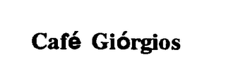CAFE GIORGIOS logo