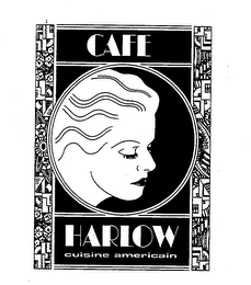 CAFE HARLOW CUISINE AMERICAIN logo