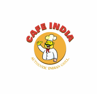 CAFE INDIA AUTHENTIC INDIAN GRILL logo
