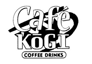 CAFE KOGI COFFEE DRINKS logo