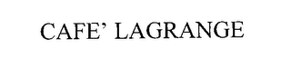 CAFE' LAGRANGE logo